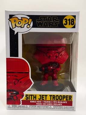 Funko Pop! Star Wars: The Rise of Skywalker Sith Jet Trooper #318 Vinyl Figure